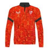 Sudadera roja prematch niño 24/25